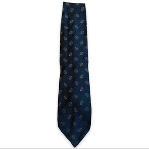 Giorgio Armani Cravatte Silk Tie Men’s Blue Gold